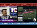 How to use Multi View in Samsung NeoQLED TV⚡How to use Mobile screen and ott video at the same time