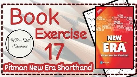 Pitman New Era English |Book Solved Exercise - 17