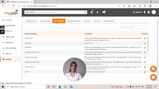 How to create SMS, Email & WhatsApp templates screenshot 2