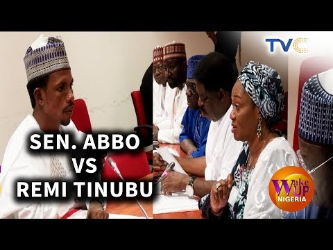 Senator Abbo Vs Remi Tinubu In The Heat Of Senate Panel Investigation