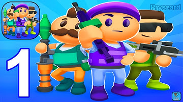 Tap Troops - Gameplay Walkthrough Part 1 Army Commander All Levels Full Game (iOS, Android Gameplay)