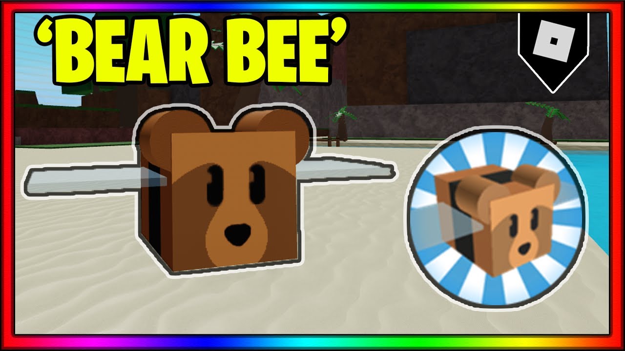 how-to-get-the-bear-bee-badge-morph-in-bee-simulator-roblox-youtube