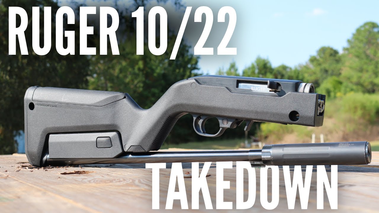 Ruger 10/22 Takedown X Magpul Backpacker Stock | The Perfect Combo