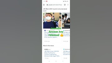 #jeemain 2021 answer key released 👍