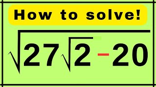 Japanese | Can you solve this? | Brain Teaser Math Olympiad Problem  screenshot 1