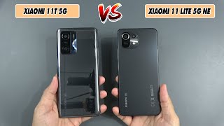 Xiaomi 11T vs Xiaomi 11 Lite 5G NE | SpeedTest and Camera comparison