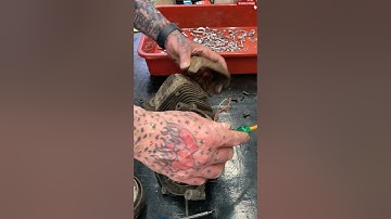 "86" kinetic Luna, Start Of Engine Disassembly  - Daily Series Part#5  #shorts