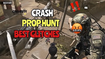 Prop Hunt Best Glitches/Hiding Spots in CRASH - Call of Duty Mobile