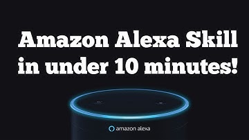 How to make an interactive Alexa Skill in under 10 minutes- Just the basics