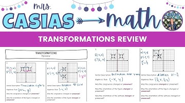 Transformations Review | 8th Grade Math Pre-Algebra
