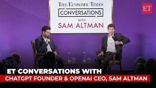 ET Conversations with ChatGPT founder: Sam Altman on fears from AI and more | Full video