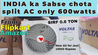 Voltas 0.6 ton Split Ac smallest, most power efficient, and cheapest AC, Vectra 0.72