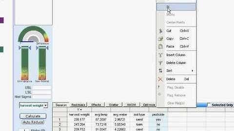 QuikSigma Data Mining (ANOVA, Regression) Part 4