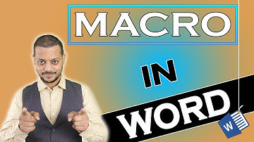 MACRO in word is possible now | how to apply MACRO in msword