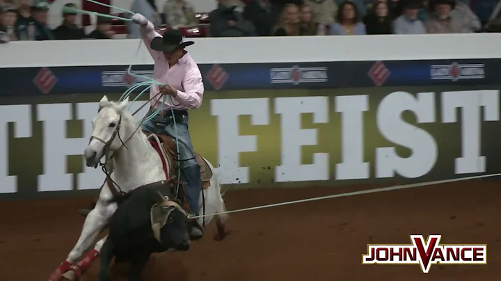 John Vance Lazy E Arena The Feist 2022 Team Roping