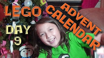 Opening LEGO City Advent Calendar - Day 9