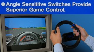Racing Wheel for the Amiga - Logic3 Freewheel