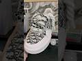Sneaker addiction is healthy  #sneakers #viralvideo #airforce #custom