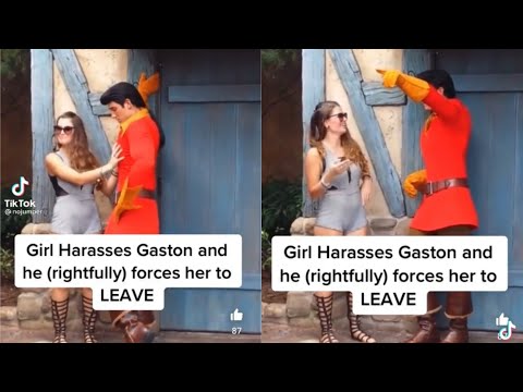 Disrespectful Woman Harasses Man & Gets Put In Place