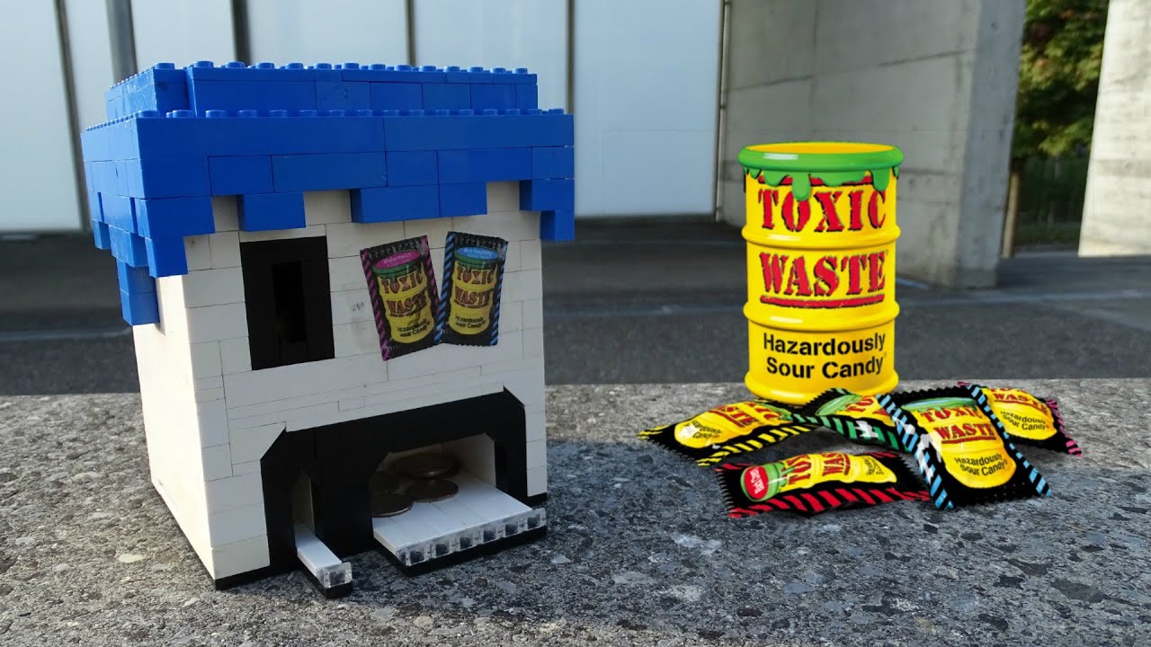 Lego Toxic Waste Candy Machine V22 YouTube