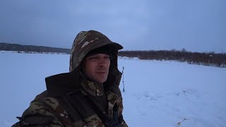 Зимняя Рыбалка в Новом месте на ОКЕ 2022 