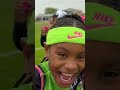 LADY BLACK OUT 10u 5v5 FLAG #girls #girlsfootball  #5v5 #hollafametv #viralshorts
