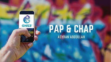 GNS3 - CHAP & PAP demonstration using Wireshark