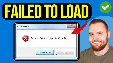 How To Fix Adobe Acrobat Failed to Load Its Core DLL Error (2025)