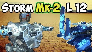 War Robots Mk2 Maxed STORM Brawling Gameplay