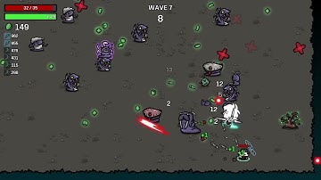 Brotato: Abyssal Terrors | Danger 5 | Sick + Lightning shiv