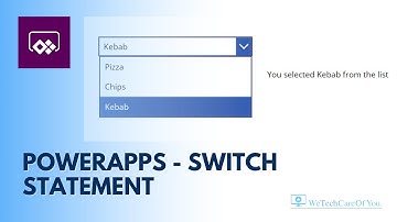 PowerApps - Switch Statement (if else if else if else)
