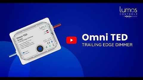 Omni TED | Compact Trailing Edge Dimmer | Lumos Controls