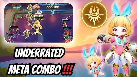 Brutal 3 Stars Minsitthar x Angela Commander ‼️Impressive Meta Combo |Magic chess : go go S3|