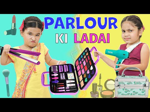 Kids Pretend Play BEAUTY PARLOR L Make Up Set Unboxing L ToyStars
