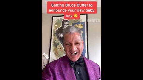UFC ring announcer bruice buffer