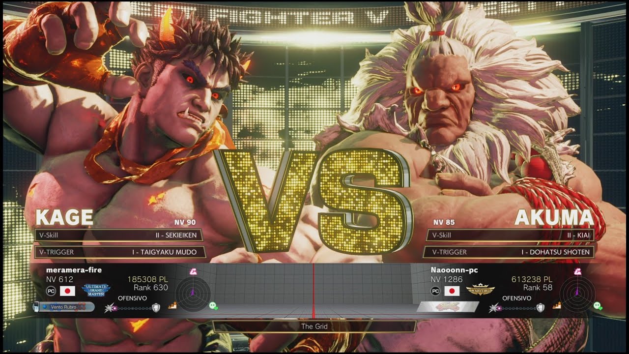 SFV Champion Edition 🔥 meramera-fire (KAGE) Vs Naooonn-pc (AKUMA) 🔥 Online Match's 01-30-2023