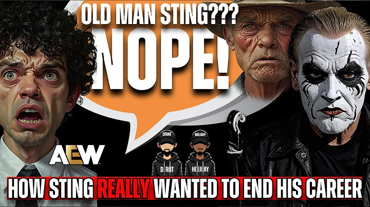 Exclusive: Sting Reveals the New Version of Himself Tony Khan Rejected | CAC Reunion Speech 🎙️