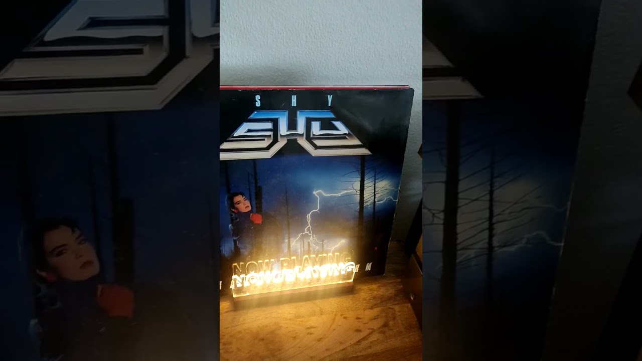 SHY: Brave The Storm LP 1985 UK Promo (