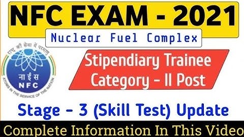 nfc skill test category 2 exam date || nfc skill test || nfc ka skill test kaise hota hai ||