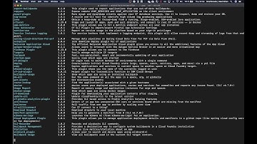 Cloud Foundry CLI Plugin - top