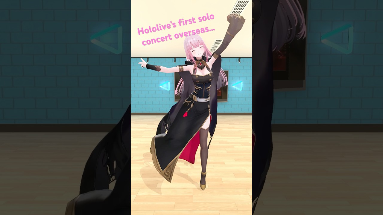 VEGAPUNK!! Dance practice for my solo live! #shorts #dance #hololive #onepiece #vtuber #liveonstage