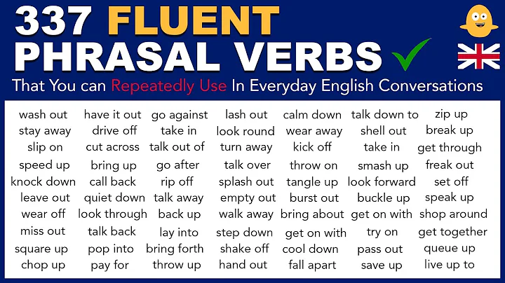 Learn 337 Fluent English Phrasal Verbs That You ca...