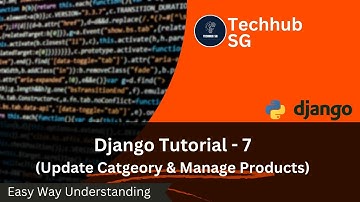 Build a Multi-Vendor eCommerce Website with Django & Bootstrap - Day 7 | Category & Manage Products