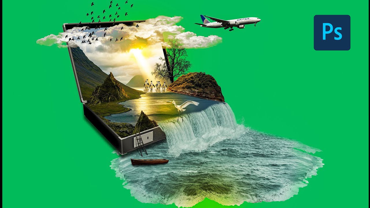 Micro World | Manipulation Photo | photoshop tutorial | Speed art - YouTube