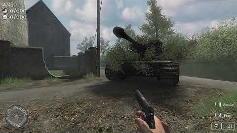 Call of Duty 2 multiplayer map Burgundy, France
