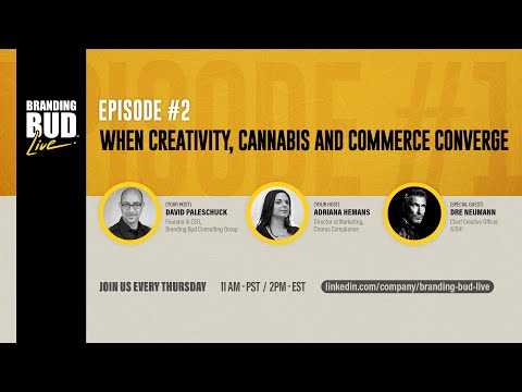 When Creativity, Cannabis and Commerce Converge - Branding Bud Live - Episode 2