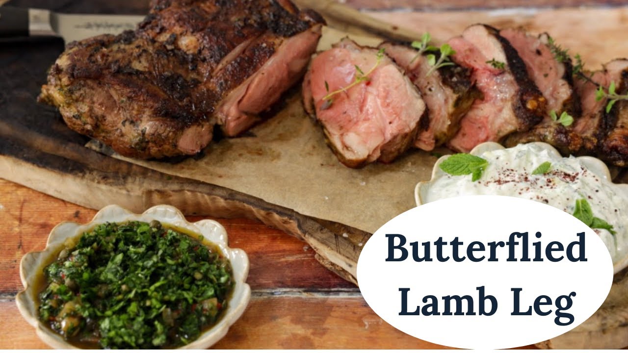 Easter Recipe Butterflied Lamb Leg YouTube