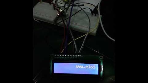 Running text using arduino uno R3 and LCD 16x2