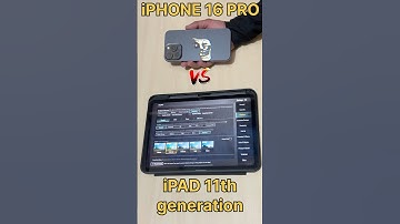 Graphics setting iPHONE 16 PRO😈 Vs iPad 11th generation☠️- 120 fps test #iphone16 #120fps #bgmi