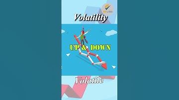 Volatility & Liquidity in share market | volatility and liquidity | #shorts  #volatility